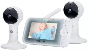 Motorola LUX65 CONNECT-2 Video Baby Monitors - White