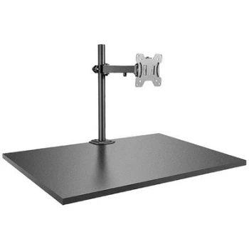 LINDY 1x Monitor desk mount 43,2cm (17) - 71,1cm (28) Swivelling/tiltable