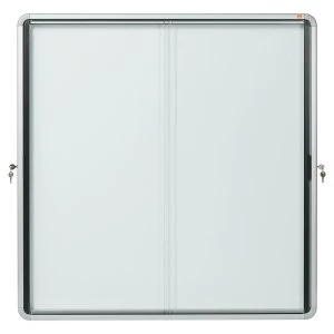Nobo 1902570 Internal Glazed Case 12 x A4 Magnetic Sliding Door