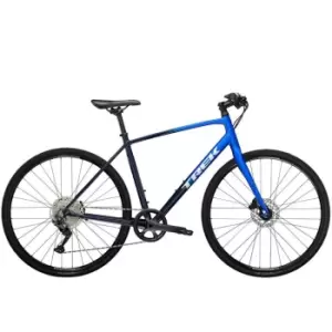 Trek FX 3 Disc 2022 Hybrid Bike - Blue