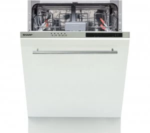 Sharp QW-NI14I47EX-EN Fully Integrated Dishwasher