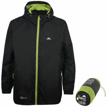 Qikpac Waterproof Jacket - Small - Black - Trespass