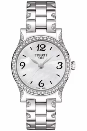 Ladies Tissot Stylis-T Diamond Watch T0282101111700