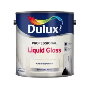 Dulux Professional Pure Brilliant White Liquid Gloss Paint 1.25L
