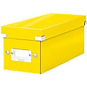 Leitz Click and Store Yes Storage Box Yellow 14.3 x 35.2 x 13.6cm 14.3 x 35.2 x 13.6 cm