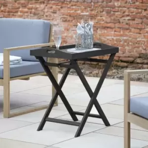 Zion Garden Tray Table Charcoal