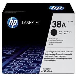 HP 38A Black Laser Toner Ink Cartridge