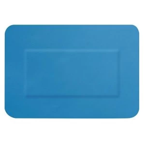 Click Medical Hygioplast Detectable Large Patch Plasters Blue Pack of 50