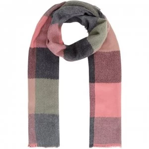 Maison De Nimes Olivia oversized check scarf - Multi-Coloured