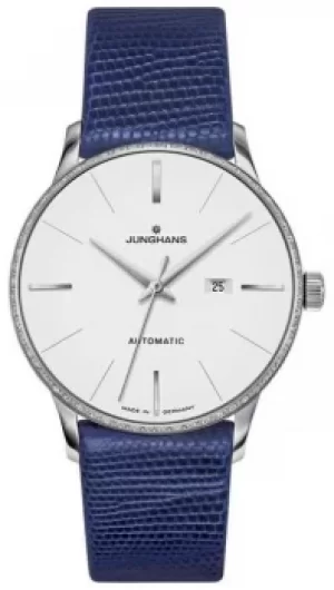 Junghans Meister Womens Automatic Blue Leather 027/4046.00 Watch