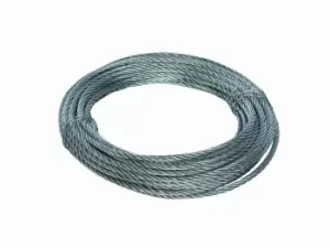 Fixman 858237 Galvanised Wire Rope 6mm x 10m