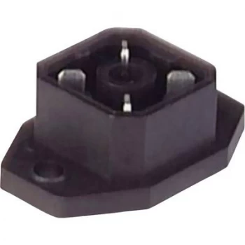 Hirschmann 932 092 106 G 4 A 5 M Mounted Connector With Flange And Solder Contacts Grey Number of pins4