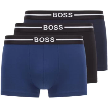 Boss 3P Organic Trunks - Blue