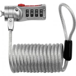 Masterlock Combi Computer Cable Lock 5mm 1800mm