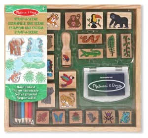 Melissa and Doug Stamp a Scene Rain Forest