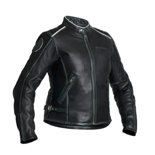 Halvarssons Nyvall Leather Jacket Lady Black Size 46