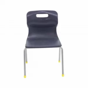TC Office Titan 4 Leg Chair Size 3, Charcoal