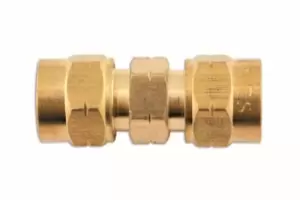 Brass Straight Coupling 6.0mm Pk 10 Connect 31154