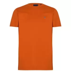 Gant Crew Logo T-Shirt - Orange