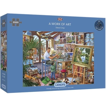 A Work of Art Jigsaw Puzzle - 2000 Pieces