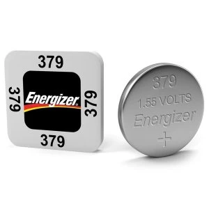 Energizer SR63/S56 379 Silver Oxide Coin Cell Watch Battery