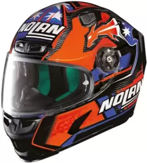 X-Lite X-803 Ultra Carbon Stoner Superhero Helmet, black-orange, Size XL, black-orange, Size XL