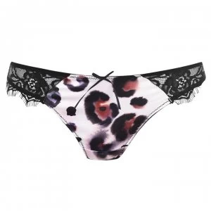 Figleaves Figleaves Bree Thong - Leopard
