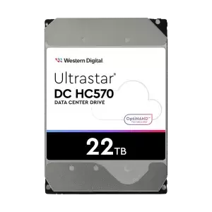 Western Digital 22TB Ultrastar DC HC570 SAS Hard Disk Drive
