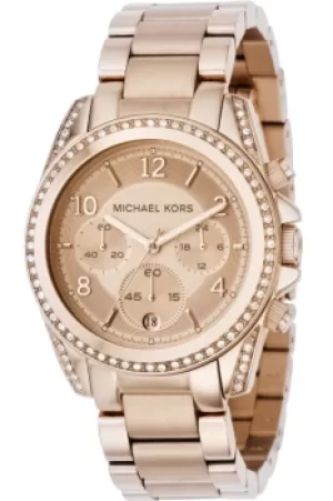 Ladies Michael Kors Blair Chronograph Watch MK5263