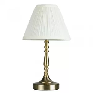 Sienna Antique Brass Touch Table Lamp