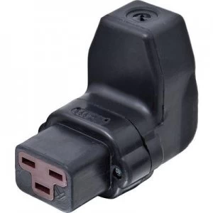 IEC connector 444 Series mains connectors 444 Socket right angle