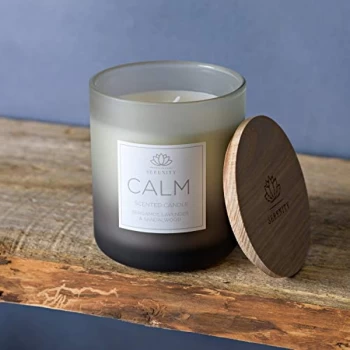Serenity Calm 270g Candle - Bergamot, Lavendar & Sandlewood