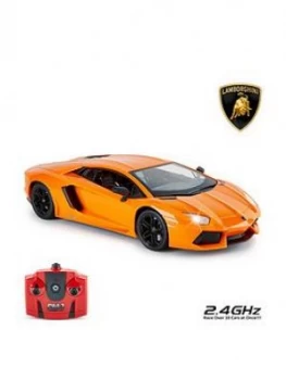 1:14 Lamborghini Aventador Orange Remote Control Car