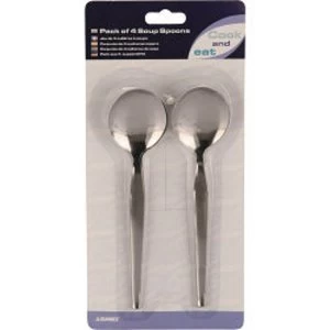 Cook & Eat Everyday Plain Soup Spoon Pack of 4
