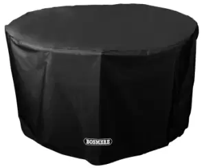 Bosmere Storm Black Circular Table Cover - 4/6 seat