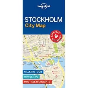 Lonely Planet Stockholm City Map Sheet map, folded 2018
