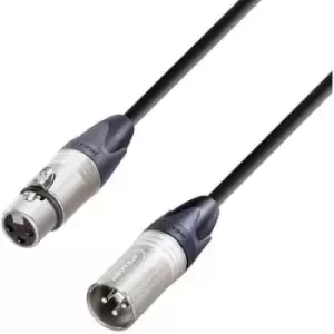 AH Cables K5MMF0500 XLR Cable [1x XLR socket - 1x XLR plug] 5m Black