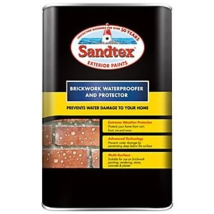 Sandtex Brickwork Waterproofer & Protector - Clear 5L