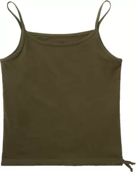 Brandit Lilly Ladies Tank Top, green, Size L for Women, green, Size L for Women