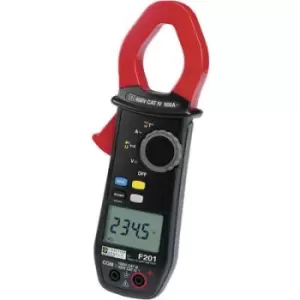 Chauvin Arnoux F201 Clamp meter, Handheld multimeter Digital CAT III 1000 V, CAT IV 600 V Display (counts): 6000