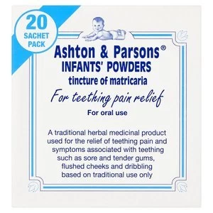Ashton and Parsons Teething Powder - 20 Sachets