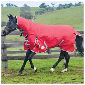 Weatherbeeta Comfitec Classic Lite Combo Turnout - Red/Silver/Navy