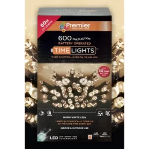 Premier Battery Operated LED Lights Warm White