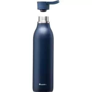 Aladdin Cityloop Thermavac Stainless Steel Water Bottle 600ml - Deep Navy Blue