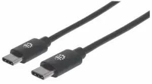 Manhattan USB-C to USB-C Cable, 1m, Male to Male, 480 Mbps (USB...