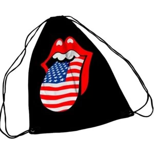 Rolling Stones - USA Tongue String Bag