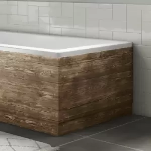 700mm Wood Effect Bath End Panel - Ashford