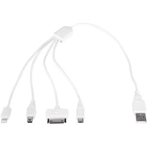 USB Charging Cables with 4 Adaptors