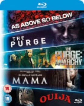 Bluray Starter Pack - Includues Mama, Purge 1, Purge: Anarchy, OUIJA, As Above, So Below