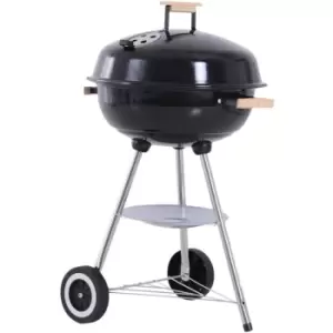 Outsunny - Portable Round Kettle Charcoal Grill BBQ Outdoor Heat Control Party